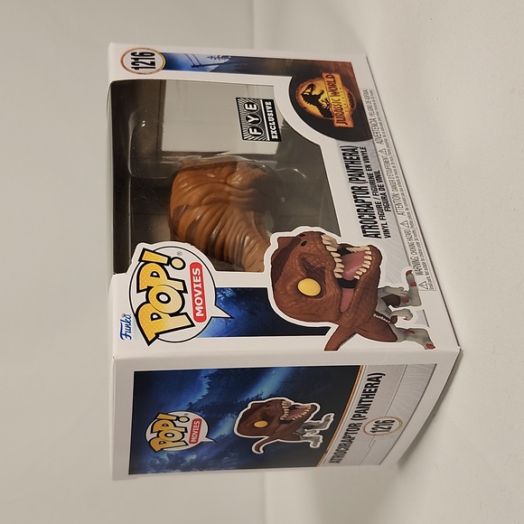 Funko Pop Jurassic World Atrociraptor (Panthera) #1216 - Collectible - Picture 2 of 16